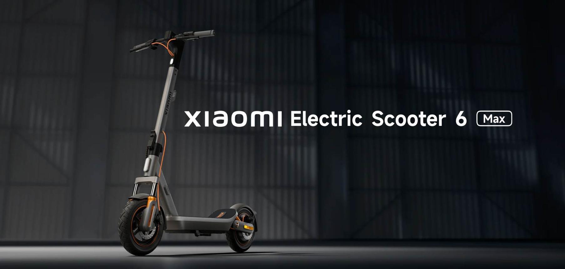Xiaomi Electric Scooter 6 Max – Patineta Eléctrica de Alto Rendimiento